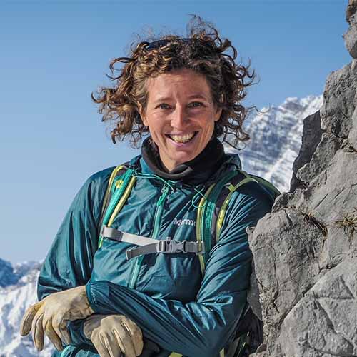 Portrait Bergführerin Elisabeth Seibt