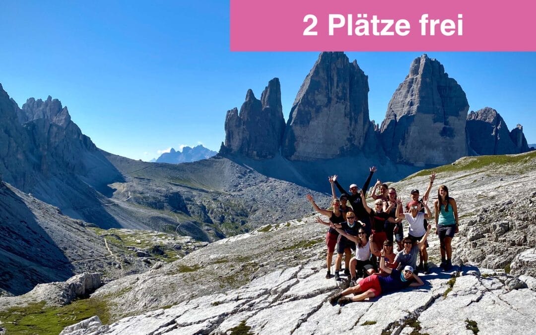 Alpenüberquerung vom Watzmann zu den Drei Zinnen Ende Juli