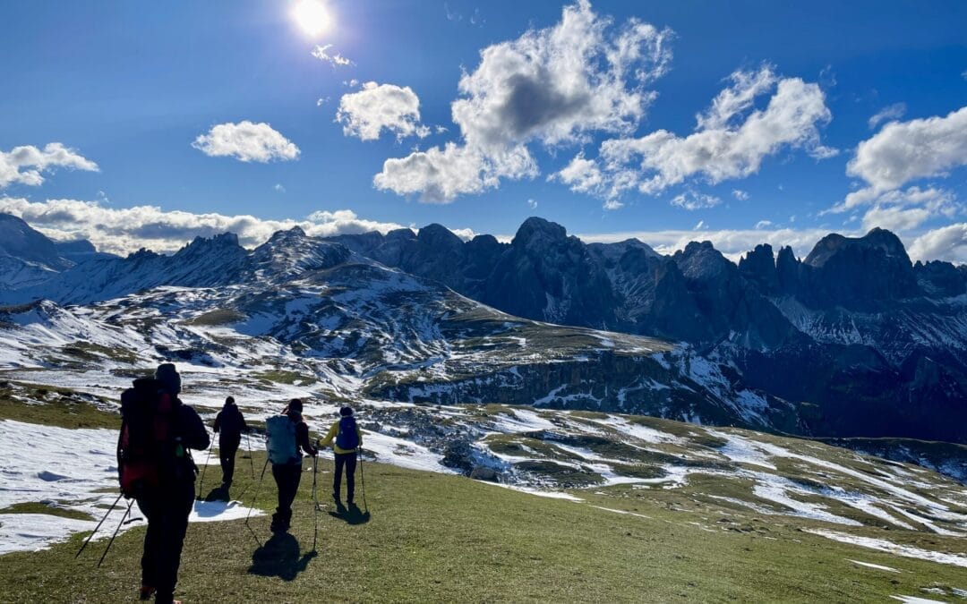 Die Rosengarten-Umrundung in den Dolomiten